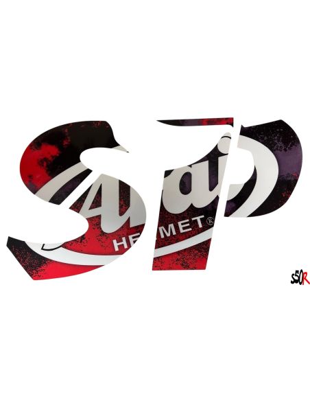 AUTOCOLLANT "SP" zip sp n°15- Scoot 50 Racing