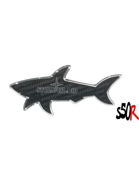 Autocollant Requin 3D 14- Scoot 50 Racing