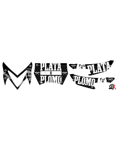 Kit déco MBK Stunt n°61 - Scoot 50 Racing