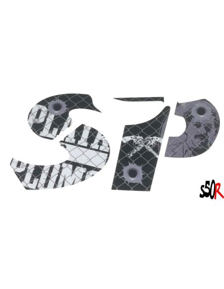 AUTOCOLLANT "SP" zip sp n°24- Scoot 50 Racing