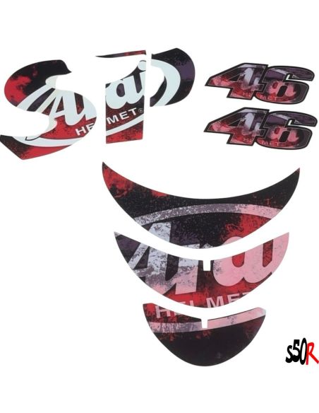 lot autocollant zip sp