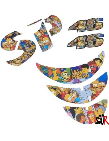 lot autocollant zip sp
