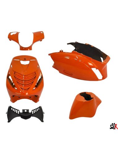 Kit carénage Piaggio Zip SP fermé orange KTM