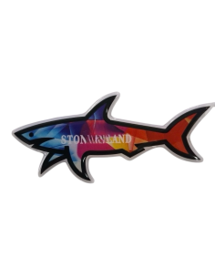 Autocollant Requin 3D 20- Scoot 50 Racing