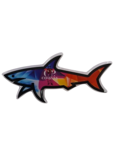 Autocollant Requin 3D 21- Scoot 50 Racing