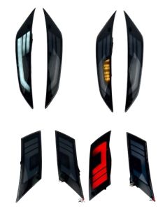 Clignotant avant Piaggio Zip Led barre noir