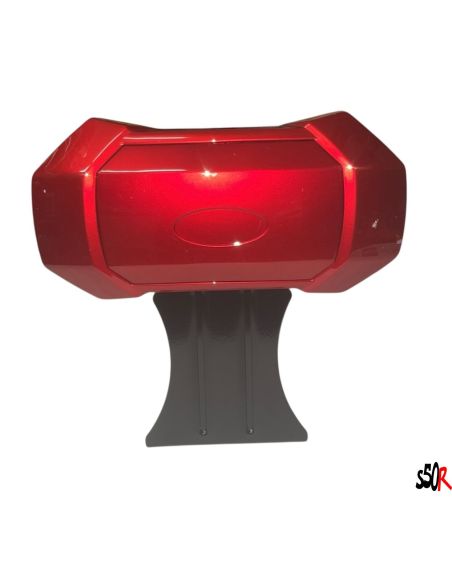 Dosseret passager universel Piaggio Zip - 2t et 4t noir