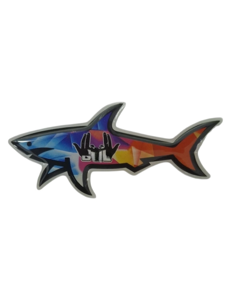 Autocollant Requin 3D 30- Scoot 50 Racing