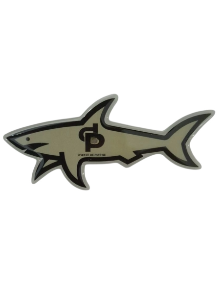 Autocollant Requin 3D 32- Scoot 50 Racing