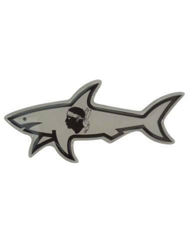 Autocollant Requin 3D 34- Scoot 50 Racing