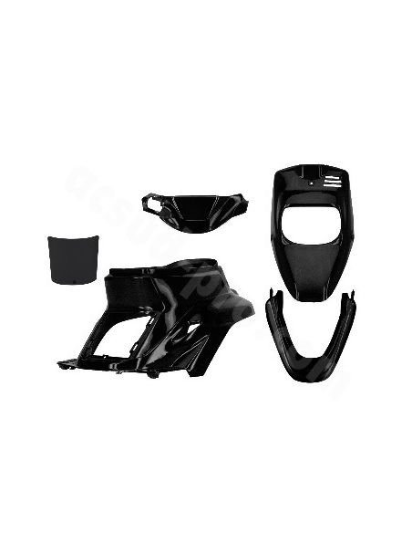 Kit carénage MBK Booster Spirit Yamaha Bw's 1999/2003 -noir mat