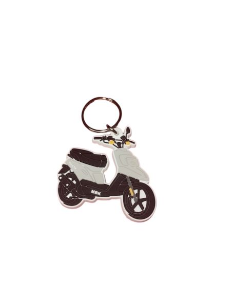 Porte-Clefs Scooter MBK Booster - gris - Scoot 50 Racing