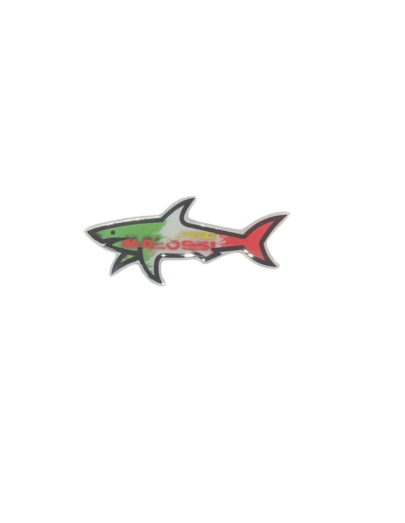 Autocollant Requin 3D 38-Scoot 50 Racing