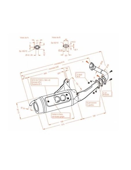 Pot d'échappement sito piaggio zip 2t