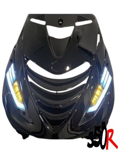 Lot complet Piaggio Zip Led barre noir