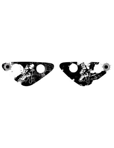 Kit déco pads stunt n°61- scoot50racing