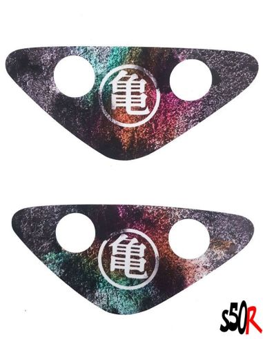 Kit déco Pads stunt n°24 - Scoot 50 Racing