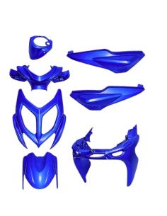 Kit carénage mbk nitro yamaha aerox - bleu