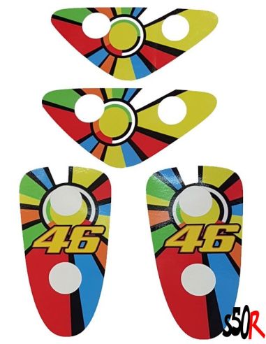 Kit déco Pads stunt n°2 - Scoot 50 Racing