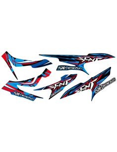 Kit déco type origine MBK Stunt n°7 -Scoot 50 Racing