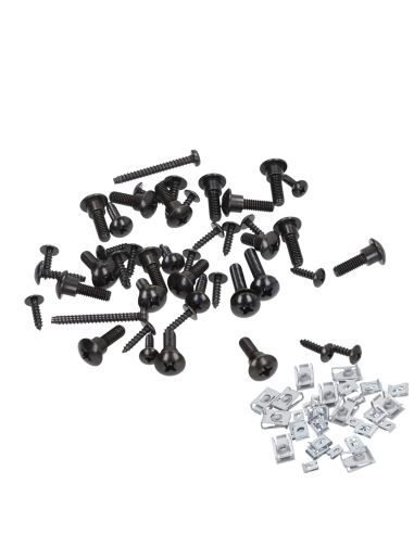 Kit visserie + agrafes Piaggio Zip 2T et 4T et zip SP