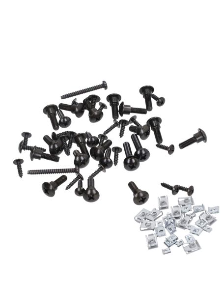 Kit visserie + agrafes Piaggio Zip 2T et 4T et zip SP