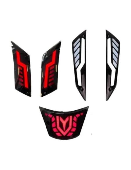 Lot complet Piaggio Zip Led alpha