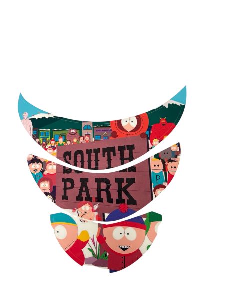 Kit déco ailettes Zip SP n°43- Scoot 50 Racing