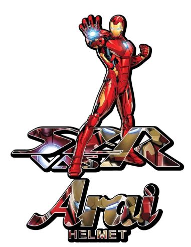 Autocollant casque n10