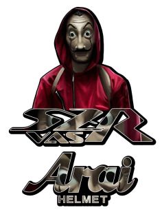 Autocollant casque n15