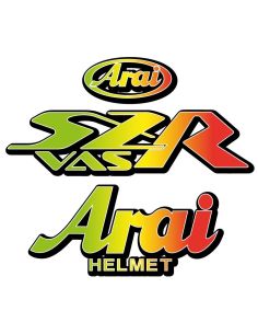 Autocollant casque dégradé n1