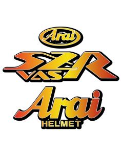 Autocollant casque dégradé n4