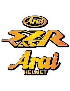 Autocollant casque dégradé n10