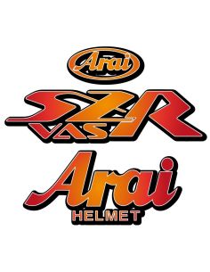 Autocollant casque dégradé n12