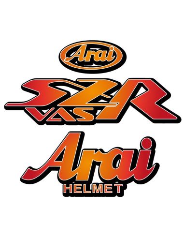 Autocollant casque dégradé n13