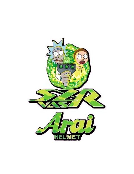 Autocollant casque n16