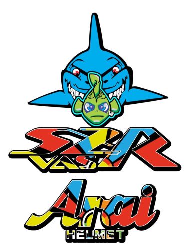 Autocollant casque n18