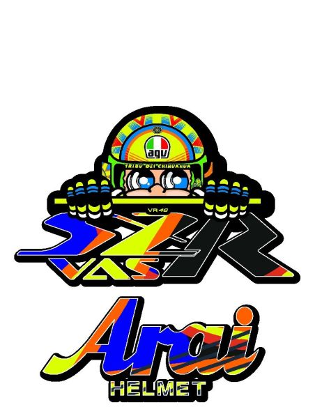 Autocollant casque n20