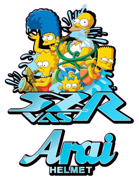 Autocollant casque n24