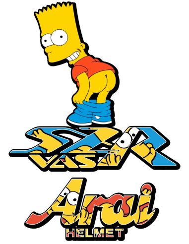 Autocollant casque n26