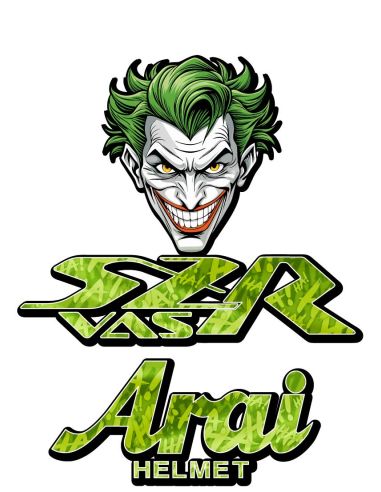 Autocollant casque n27