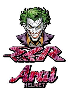 Autocollant casque n28