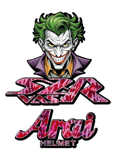 Autocollant casque n28