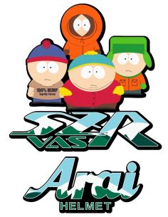 Autocollant casque n30