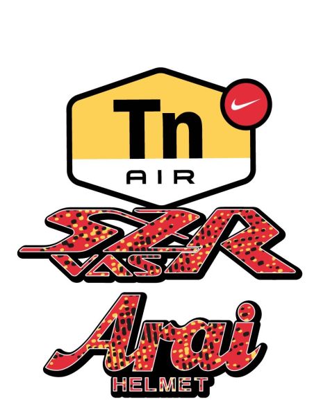 Autocollant casque n31