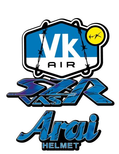 Autocollant casque n35