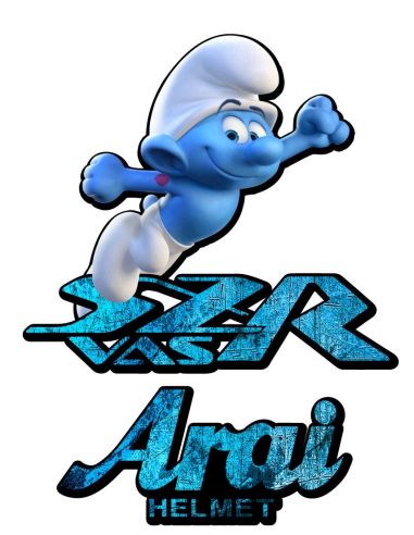 Autocollant casque n38