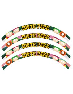 Liseret de jante - 10 pouces - n°18- Scoot 50 Racing