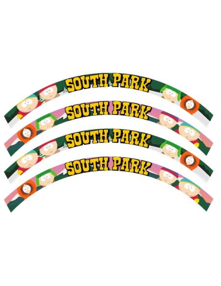 Liseret de jante - 10 pouces - n°18- Scoot 50 Racing