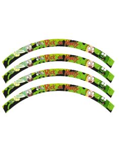 Liseret de jante - 10 pouces - n°22- Scoot 50 Racing